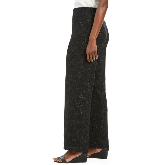 JM Collection Size XS Caviar Metallic Pull On Pant - Picture 3 of 9